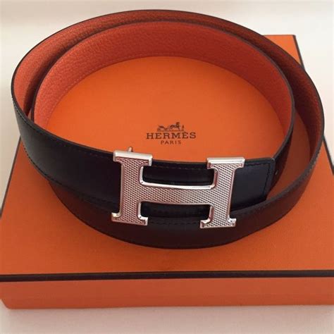 what does a real hermes belt look like|authentic Hermes belts for men.